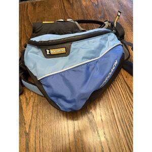 Ruffwear Approach Dog Harness Hiking Pack Saddlebags L blue